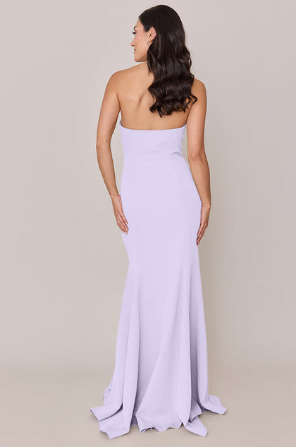 Colette Crepe Dress | Made To Order | Light Lavender