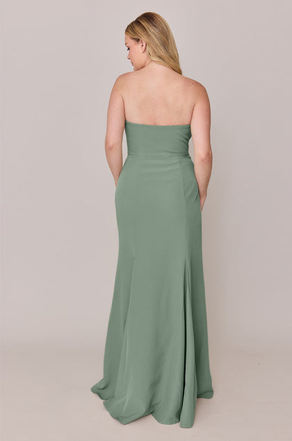 Colette Crepe Dress | Made To Order | Sage