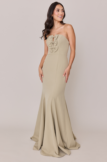 Colette Crepe Dress | Made To Order | Sage