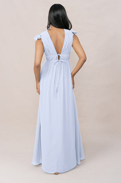 Cora Chiffon Dress | Made To Order | Periwinkle