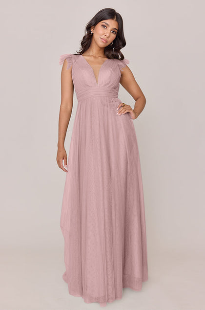 Cora Tulle Dress | Made To Order | Blush