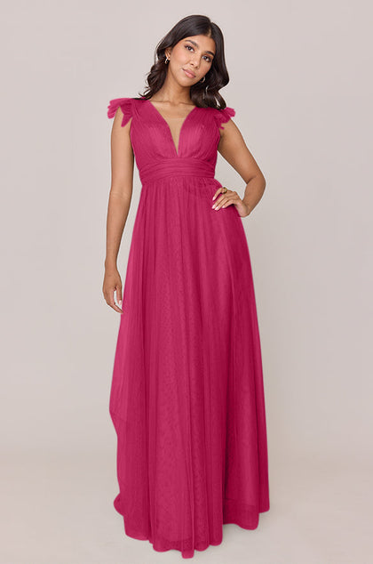 Cora Tulle Dress | Made To Order | Malibu Pink