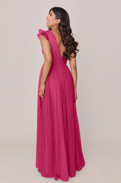 Cora Tulle Dress | Made To Order | Malibu Pink
