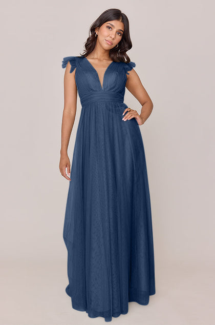 Cora Tulle Dress | Made To Order | Romantic Blue