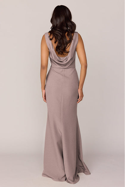 Dakota Crepe Dress | Made To Order | Latte