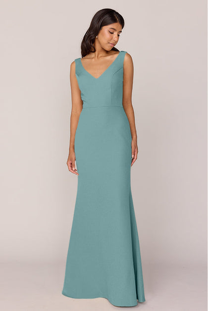 Dakota Crepe Dress | Made To Order | Rosemary