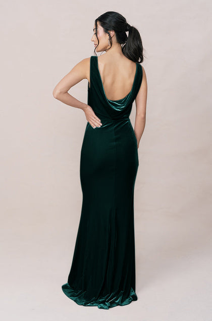 Dakota Velvet Dress | Made To Order | Emerald