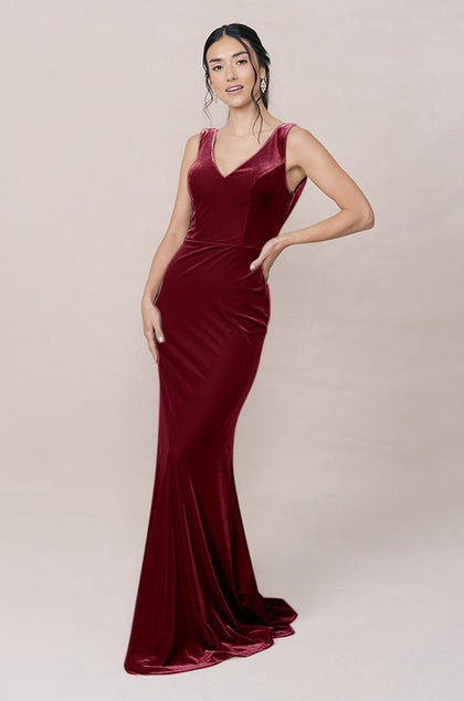 Dakota Velvet Dress | Made To Order | Romantic Rose