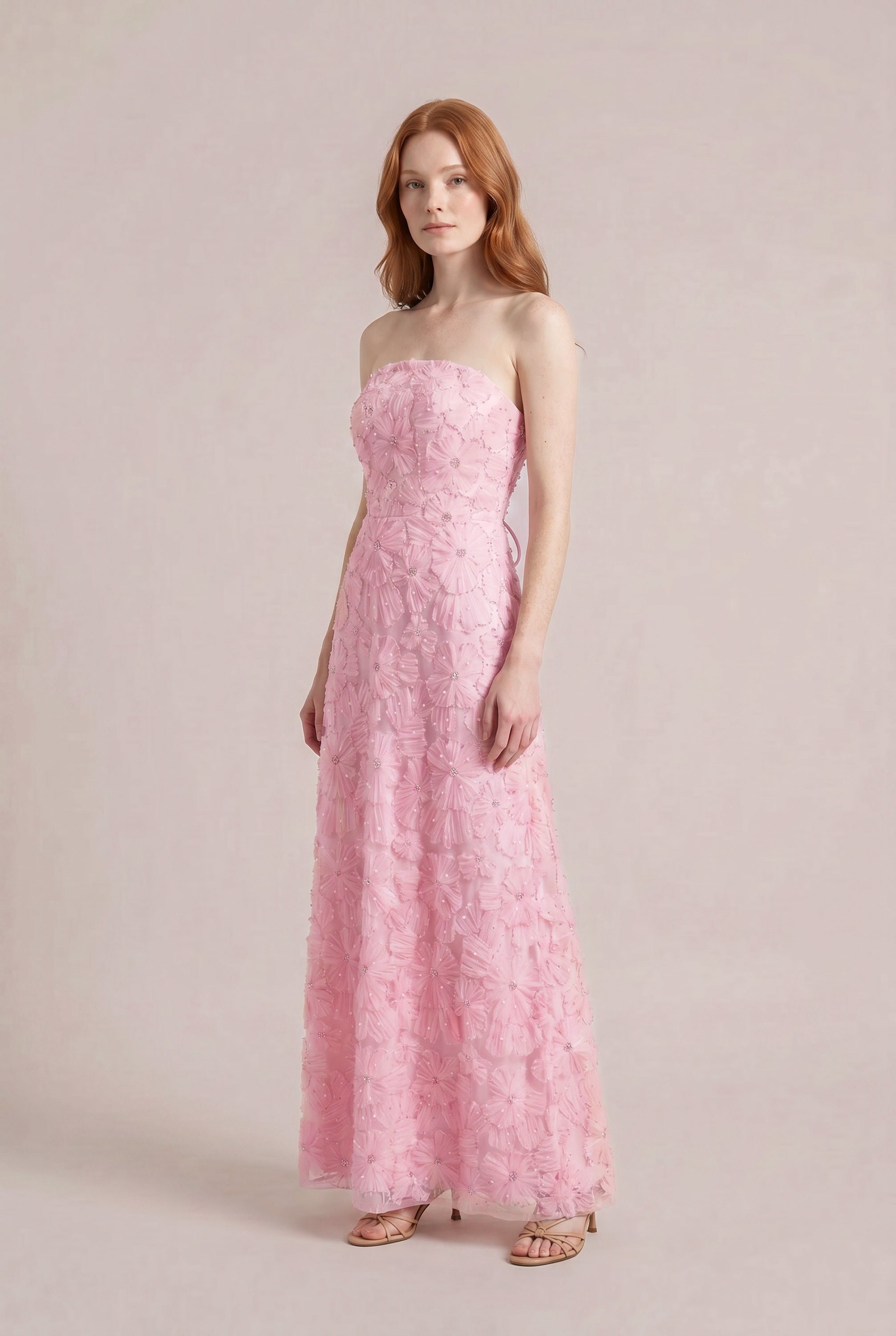 revelry beaded dress Darcy Floral | Ready To Ship The Bride Its the perfect bridesmaid 1920s Sequin Backless Formal Color:Sky_Blue