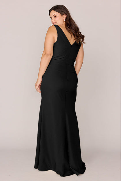 Dawson Crepe Dress | Made To Order | Black