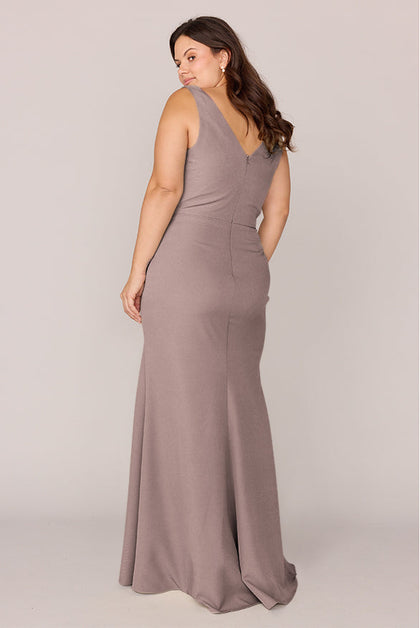 Dawson Crepe Dress | Made To Order | Latte