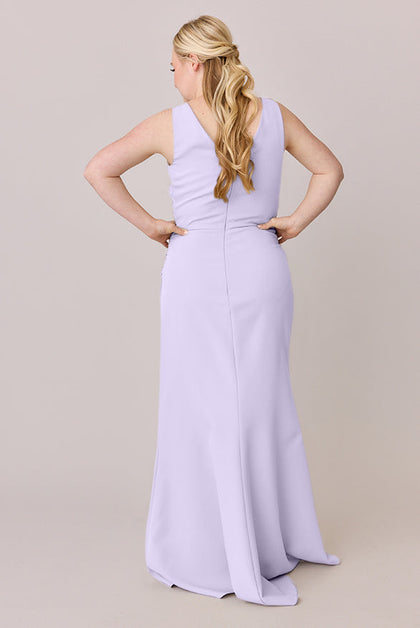Dawson Crepe Dress | Made To Order | Light Lavender