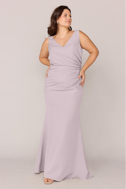 Dawson Crepe Dress | Made To Order | Lilac