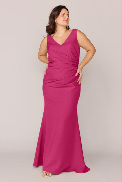 Dawson Crepe Dress | Made To Order | Malibu Pink