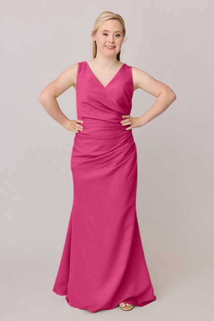Dawson Crepe Dress | Made To Order | Malibu Pink