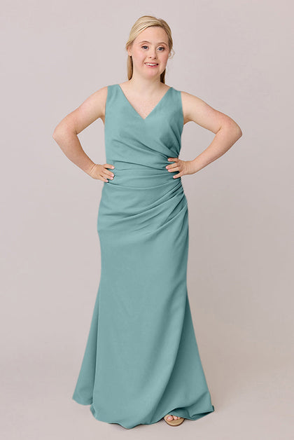 Dawson Crepe Dress | Made To Order | Rosemary