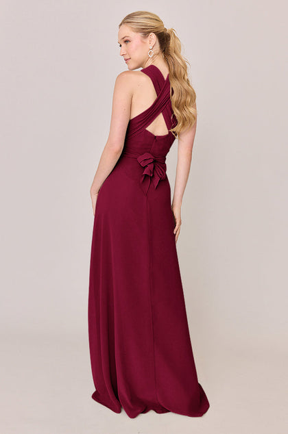 Devan Convertible Chiffon Dress | Made To Order | Marsala