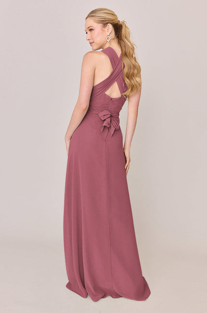 Devan Convertible Chiffon Dress | Made To Order | Rosewood