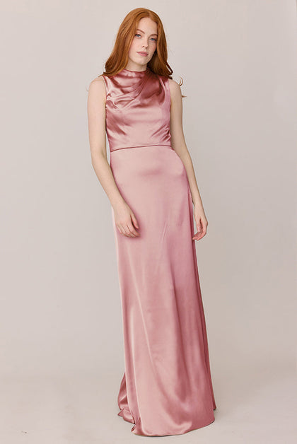 Diana Satin Dress | Made To Order | Blushing Bride