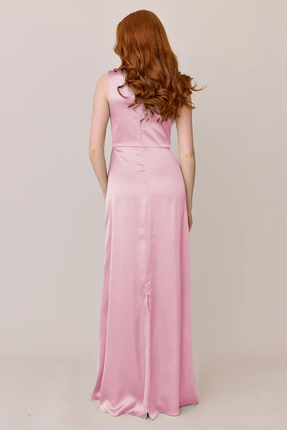 Diana Satin Dress | Made To Order | Perfect Pink
