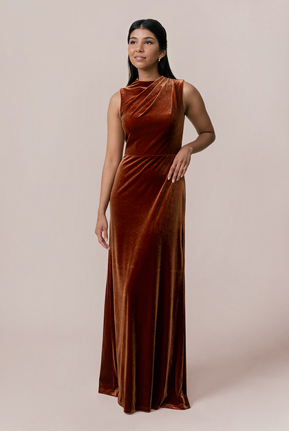 Model: Jacinth; Size: 4; Color: Rust