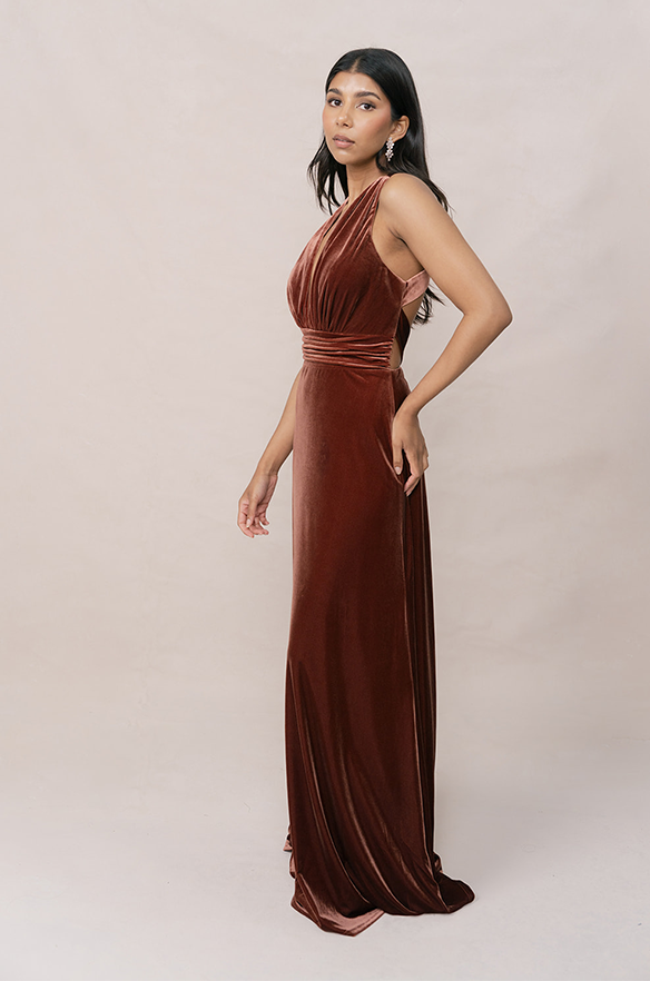 Dylan Velvet Dress | Made to Order Dusty Olive Dylan Velvet Dress | Made to Order Dusty Olive