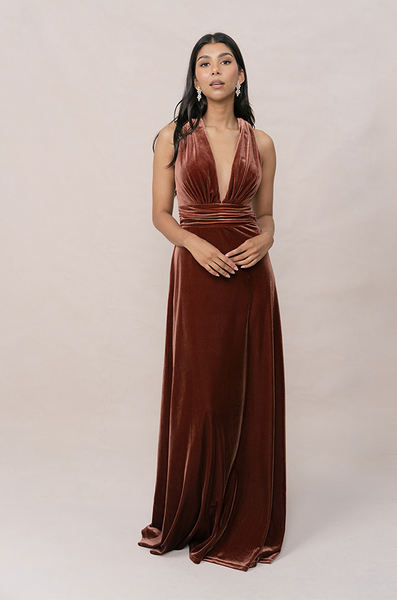 Dylan Velvet Dress