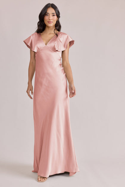 Eden Satin Dress | Made To Order | Blushing Bride