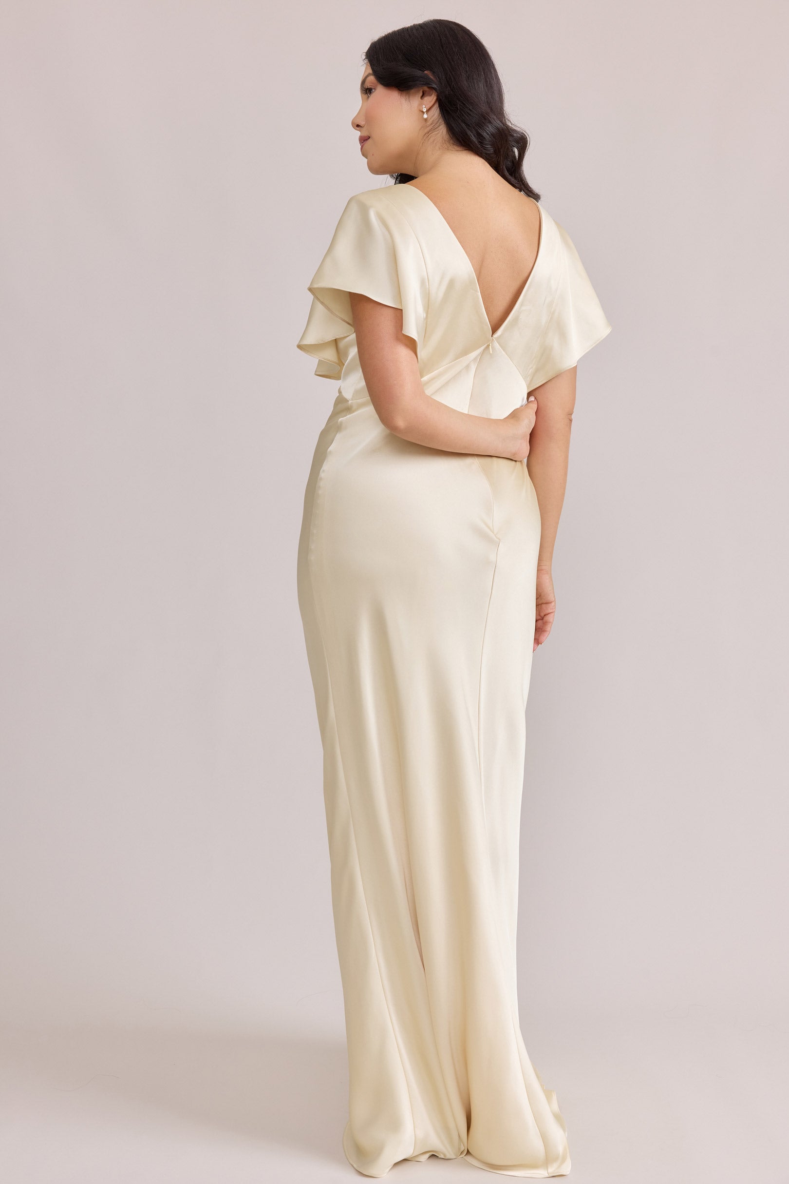 Eden Satin Dress | Made To Order Sage Eden Satin Dress | Made To Order Sage