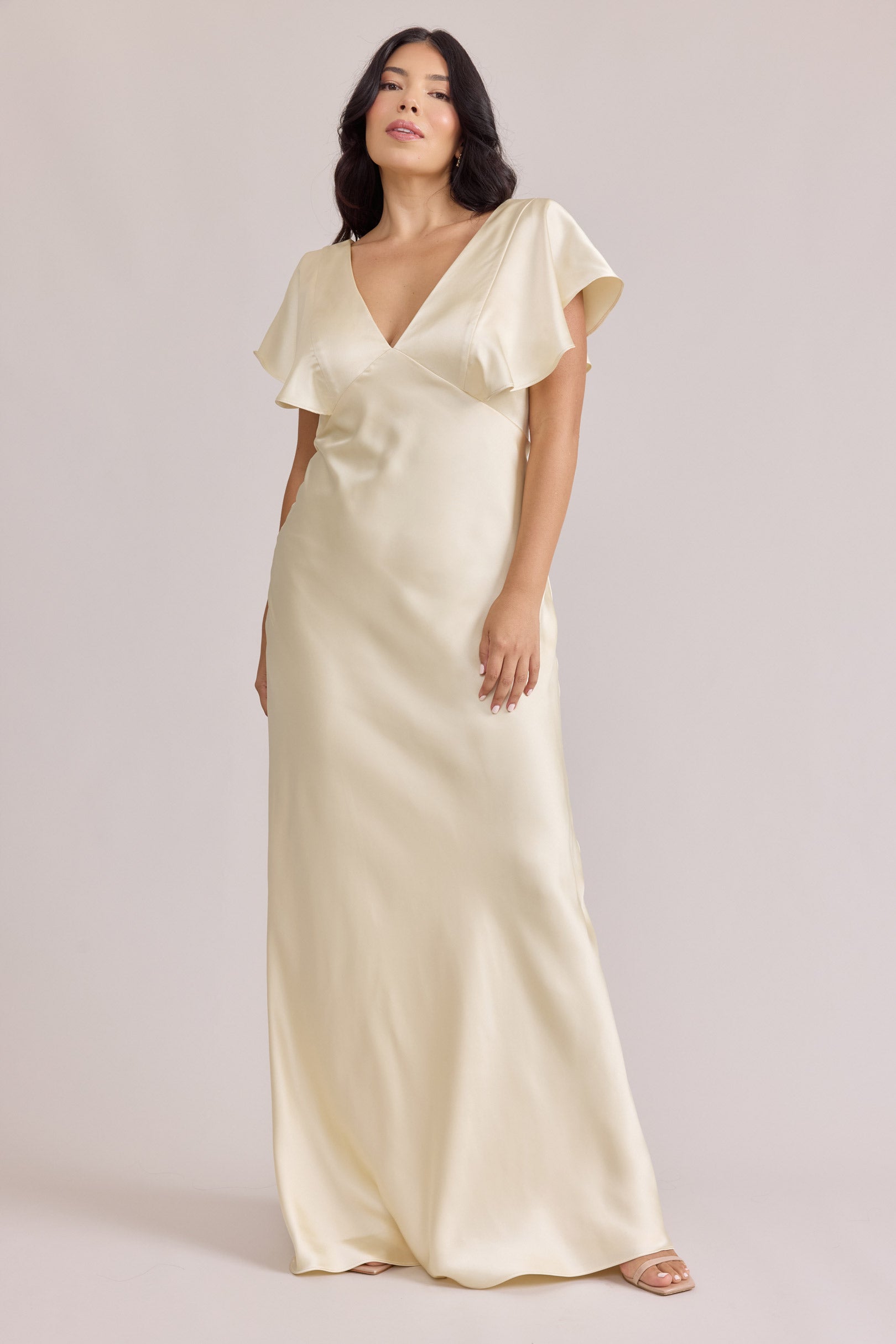 ripley rader ashley satin dress Ashley Satin Dress