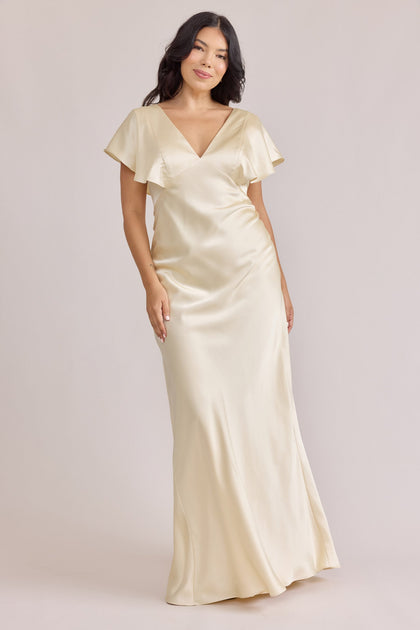 Model: Ashley; Size: 14; Size: Pale Yellow