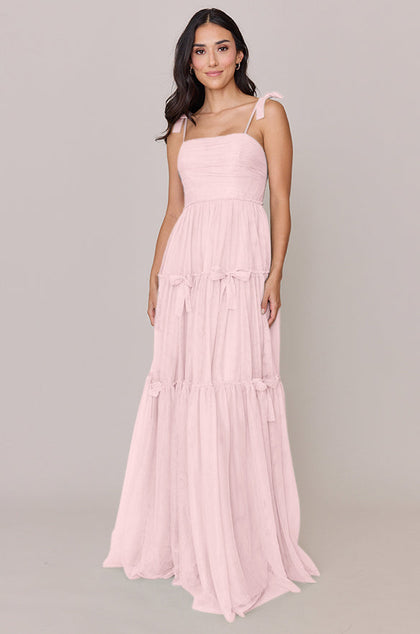 Eloise Tulle Dress | Made To Order | Baby Pink