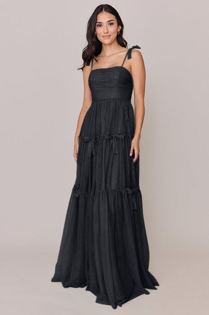 Eloise Tulle Dress | Made To Order | Black