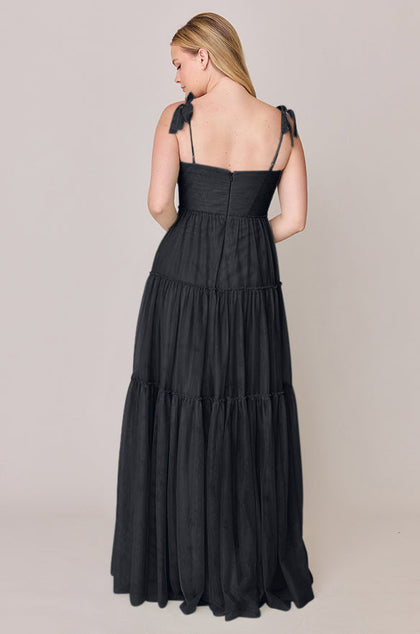 Eloise Tulle Dress | Made To Order | Black