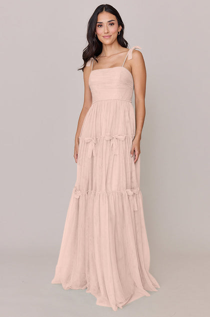 Eloise Tulle Dress | Made To Order | Blush