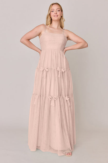 Eloise Tulle Dress | Made To Order | Blush
