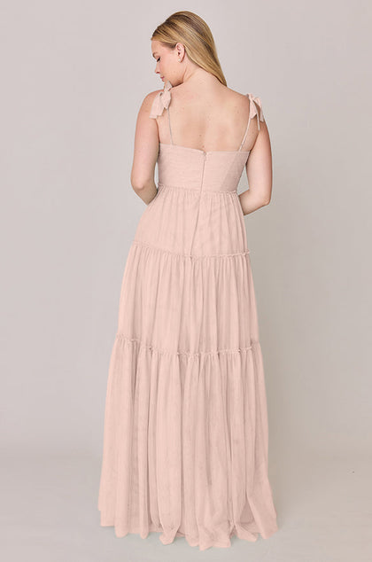 Eloise Tulle Dress | Made To Order | Blush