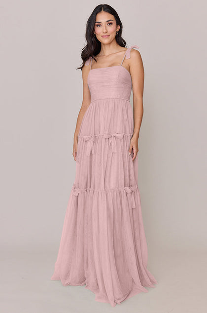Eloise Tulle Dress | Made To Order | Blush