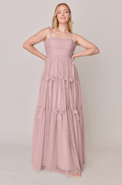 Eloise Tulle Dress | Made To Order | Blush