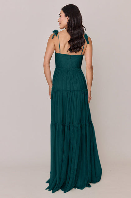 Eloise Tulle Dress | Made To Order | Classic Emerald