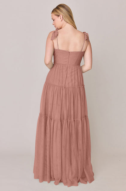 Eloise Tulle Dress | Made To Order | Desert Rose