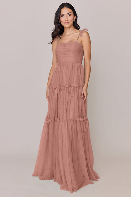 Eloise Tulle Dress | Made To Order | Desert Rose