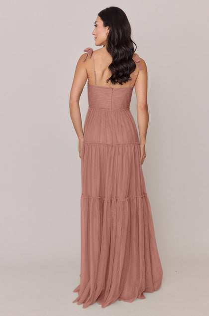 Eloise Tulle Dress | Made To Order | Desert Rose