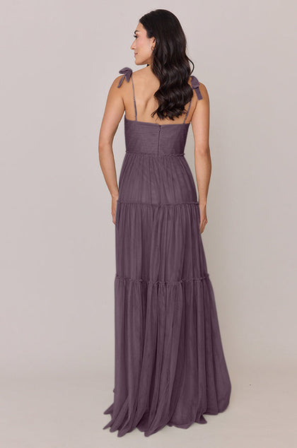 Eloise Tulle Dress | Made To Order | Dusty Purple