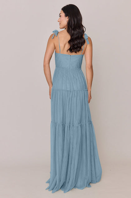 Eloise Tulle Dress | Made To Order | French Blue