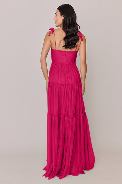 Eloise Tulle Dress | Made To Order | Hot Pink
