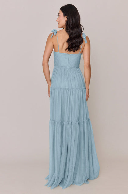 Eloise Tulle Dress | Made To Order | Light Blue