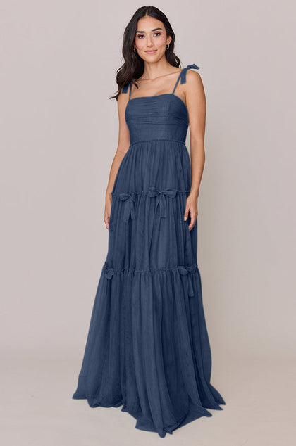 Eloise Tulle Dress | Made To Order | Navy
