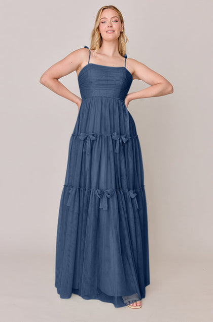 Eloise Tulle Dress | Made To Order | Romantic Blue