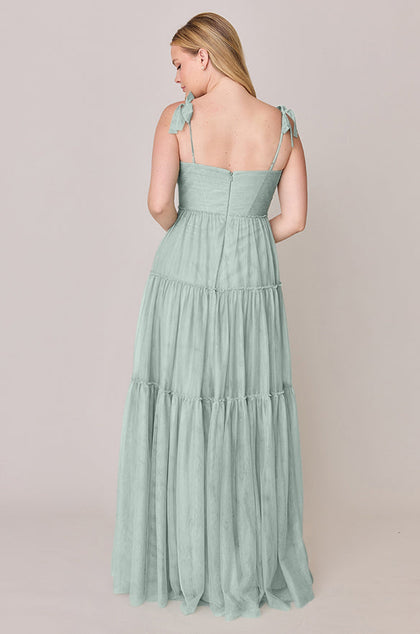 Eloise Tulle Dress | Made To Order | Sage